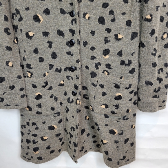 Aldo Martins leopard print cardigan - Picture 4 of 9